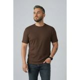 Altamira Erkek Kahverengi Bürümcük T-shirt