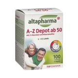 Altapharma Multivitamin Tablet Mineral A-Z 50 Yaş 100'lü