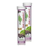 Altapharma Suda Erıyen Tablet 20'li Vitamin C+çinko Kara Mürver Aromalı (2 Adet)