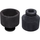 Altaş Darbeli Lokma Anahtar 65 mm 1" K21 - Siyah