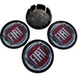 Altaş Fiat Damla Geçme Jant Göbeği 4 Lü 56-52 mm
