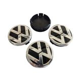 Altaş Vw Volkswagen Sıvama Geçme Jant Göbeği Siyah 4 Lü 60-55MM