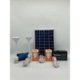 ALTAY 10 Watt Panelli Mini Güneş Enerji Seti Solar Aydınlatma ve Telefon Şarj