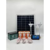 ALTAY 25 Watt Monokristal Panelli Güneş Enerji Seti 3 Ampüllü Solar Aydınlatma ve Telefon Şarj