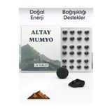 ALTAY MUMYO %100 Saf Mumiyo Shilajit | Doğal Enerji, Güç ve Bağışıklık Artiricı Takviye 30 Tablet