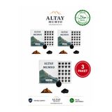ALTAY MUMYO %100 Saf Mumiyo Shilajit | Doğal Enerji, Güç ve Bağışıklık Artırıcı Takviye 30 Tableti
