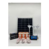 Altay solar 25 Watt Monokristal Panelli Güneş Enerji Seti 3 Ampüllü Solar Aydınlatma Ve Telefon Şarj
