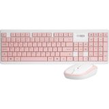 Altec Lansing Klavye Mouse Set Kablosuz Türkçe Q Altec Lansing ALBC6314 Beyaz-Pembe