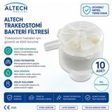 Altech Trakeostomi Filtresi (Bakteri ve Nem) 10 Adet