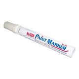 Alteco Yuvarlak Uçlu Marker Kalem Beyaz
