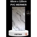 Alternatif Kaplama UV PVC Fırtına Mermer Desenli 1 Adet 60x120cm Ev Ofis Otel Duvar Kaplama Paneli