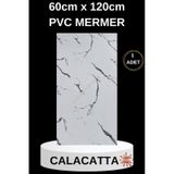 Alternatif Kaplama Uv Pvc Mermer Panel Calcatta 1 Adet 60X120cm Ev Ofis Otel Duvar Kaplama Paneli