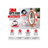 Alternatifbant 3M GPT-020 Çift Taraflı Şeffaf Bant 10 mm x 3 m Güçlü Yapışkanlı