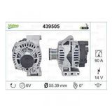 ALTERNATOR 12V 90A DOBLO FIORINO GRANDE PUNTO IDEA LINEA PANDA PUNTO 1.3D 05- VALEO 439505