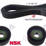 ALTERNATÖR GERGİ KİTİ KÜTÜKSÜZ CLIO II-KANGOO-MEGANE I-SCENIC I-LOGAN1.4-1.6 16V KLİMALI HİDR K015PK1750