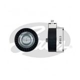 ALTERNATOR GERGI RULMANI HYUNDAI ACCENT III 1.5 CRDI GLS 05 10 1.6 CRDI IX20 1.4 CRDI 11 GATES T36458