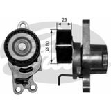 Alternator Gergı Rulmanı Kutuklu Partner 96 P206 00 Berlıngo 96 Xsara 97 05 1.4 1.4 16v - Gates T39055