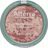 Alterra 9 gr Multicolour Allık No:01 Rose Aloe Vera İçerir, Vegan ve Doğal Görünüm Sağlar