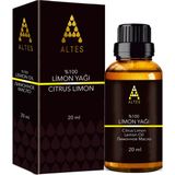 Altes %100 Saf Limon Uçucu Yağı / Lemon Oil / Citrus Limon 20ML - 20 ml