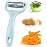 Altes Grup 3'ü 1 Arada Patates & Sebze Soyucu – Paslanmaz Çelik Bıçaklı, Düz + Tırtıklı + Jülyen Soyma, Ergonomik Sap, Bulaşık Makinesine Uygun, Kompakt & Dayanıklı Mutfak Gereci