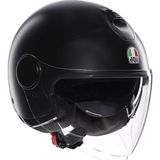 Altes Grup Eteres Motosiklet Kaskı Açık Kask Mono Matt Black Xs