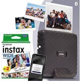 Altes Grup Instax Wide Link Gri Akıllı Telefon Yazıcısı ve 20'li Film