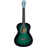 Altes Grup Yeşil Renk Klasik Gitar - 4/4 Boy Öğrenci Gitarı Kılıf ve Pena Hediye !