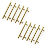 Alteta 10 Adet Gold Altın 160 Mm Metal Mobilya Kulp Mutfak Çekmece Dolap Dolabı Kapak Kulpları Kulbu