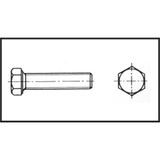 Altı Köşe Civata 5X20 Mm Aısı 316 Dın 933