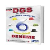 Altı Şapka Yayınları Dgs Altı Şapka 6 Çözümlü Deneme - 1 Adet