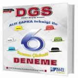 Altı Şapka Yayınları DGS Altı Şapka 6 Çözümlü Deneme 671091