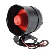 Altı Ton Yüksek Sesli Alarm Sireni / 6V 12V
