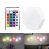 Altıgen Rgb Kumandalı Dokunmatik Dekoratif Led Lamba