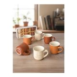 Altılı Porselen Espresso Fincan Takımı 100 ML