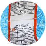 Altın 2,5 mm Nya KABLO-100M (Mavi)