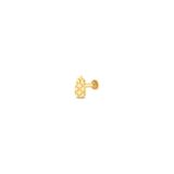 Altın Ananas Piercing-Tragus