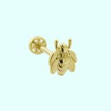 Altın Arı Tragus Piercing 14 Ayar