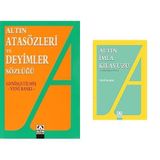 Altın Atasözleri Ve Deyimler Sözlüğü Ülkü Kuşçu - Ülkü Kuşçu & Altın İmla Kılavuzu -Yazım Kılavuzu (2 Kitap Set)