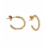Altın Dorikalı 14k Gold Üç Renk Halka Küpe