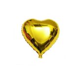 Altın Gold Kalp Folyo Balon 18 Inç (40 CM) 5 Adet
