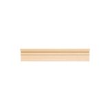 ALTIN İŞ 110x38 mm 1 Metre Ayous Desensiz Ahşap İşlemeli Dekoratif Taç Çita