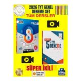 Altın Karma 2026 Tyt Tüm Dersler 8 Farklı 8 Deneme+Aktif Tyt 5 Li Genel Deneme Kuvvet Serisi Set