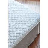 Altın Karma Altın Karma Kapitoneli Sıvı Geçirmez Alez 100X200 cm Tek Kişilik Köşe Lastikli - 100 x 200 cm - Beyaz