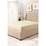 Altın Karma Jersey Penye Pamuklu 100 x 200 cm Tek Kişilik Lastikli Çarşaf Krem - 100 x 200 cm