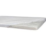 Altın Karma Oyun Parkı Yatağı Için Pamuk Fitted 60X120+10 cm Yatak Koruyucu Alez - 60 x 120 cm - Beyaz