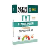 Altın Karma Tyt Fen Bilimleri Çıkmış Sorular Fizik Kimya Biyoloji