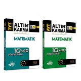 Altın Karma TYT Matematik Deneme ve AYT Matematik Deneme 2 Kitap SET