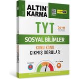 Altın Karma Tyt Sosyal Bilimler Konu Konu Çıkmış Sorular - standart