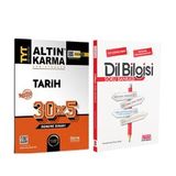 Altın Karma Tyt Tarih Deneme Ve Akm Dil Bilgisi Soru Bankası Seti 2 Kitap