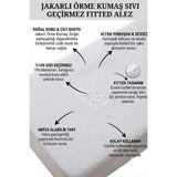 Altın Karma Ultra Soft Sessiz 70X130 cm Sıvı Geçirmez Fitted Yatak Koruyucu Alez - Beyaz - 70 x 130 cm